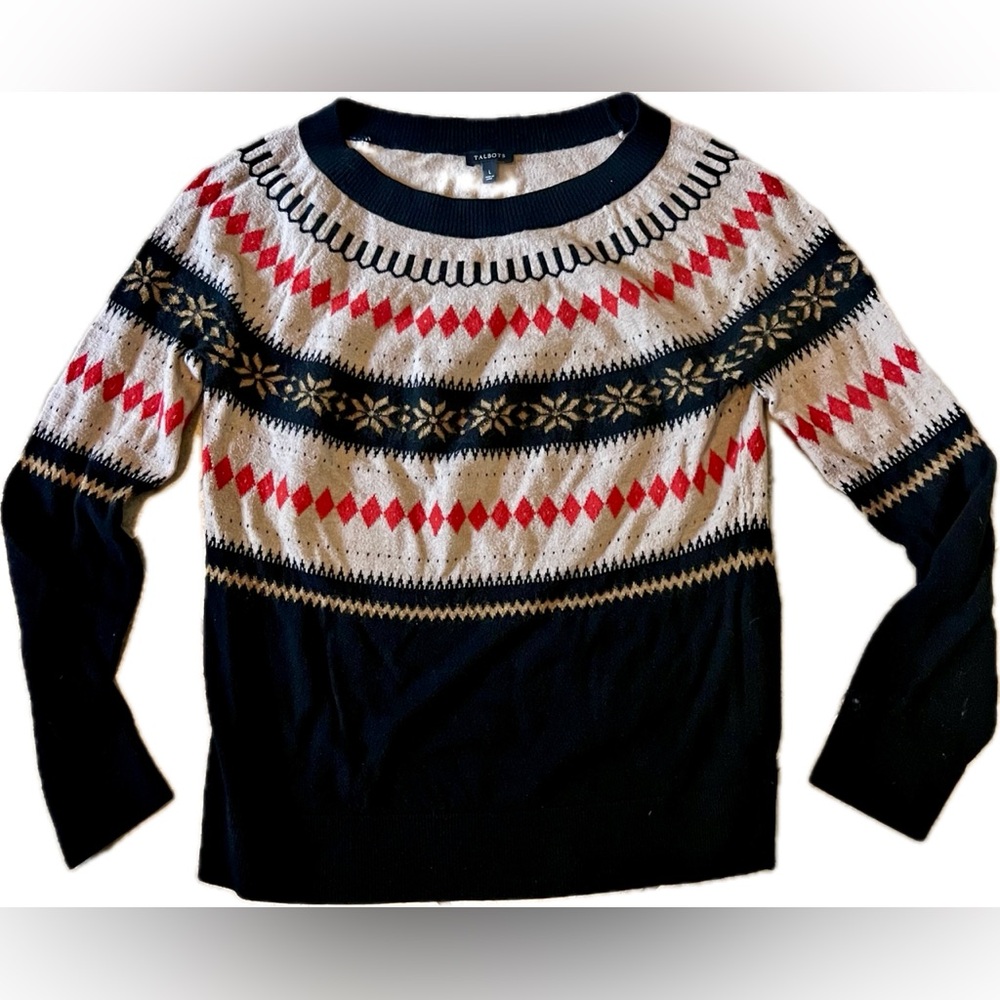 Talbots Crewneck Wool Sweater